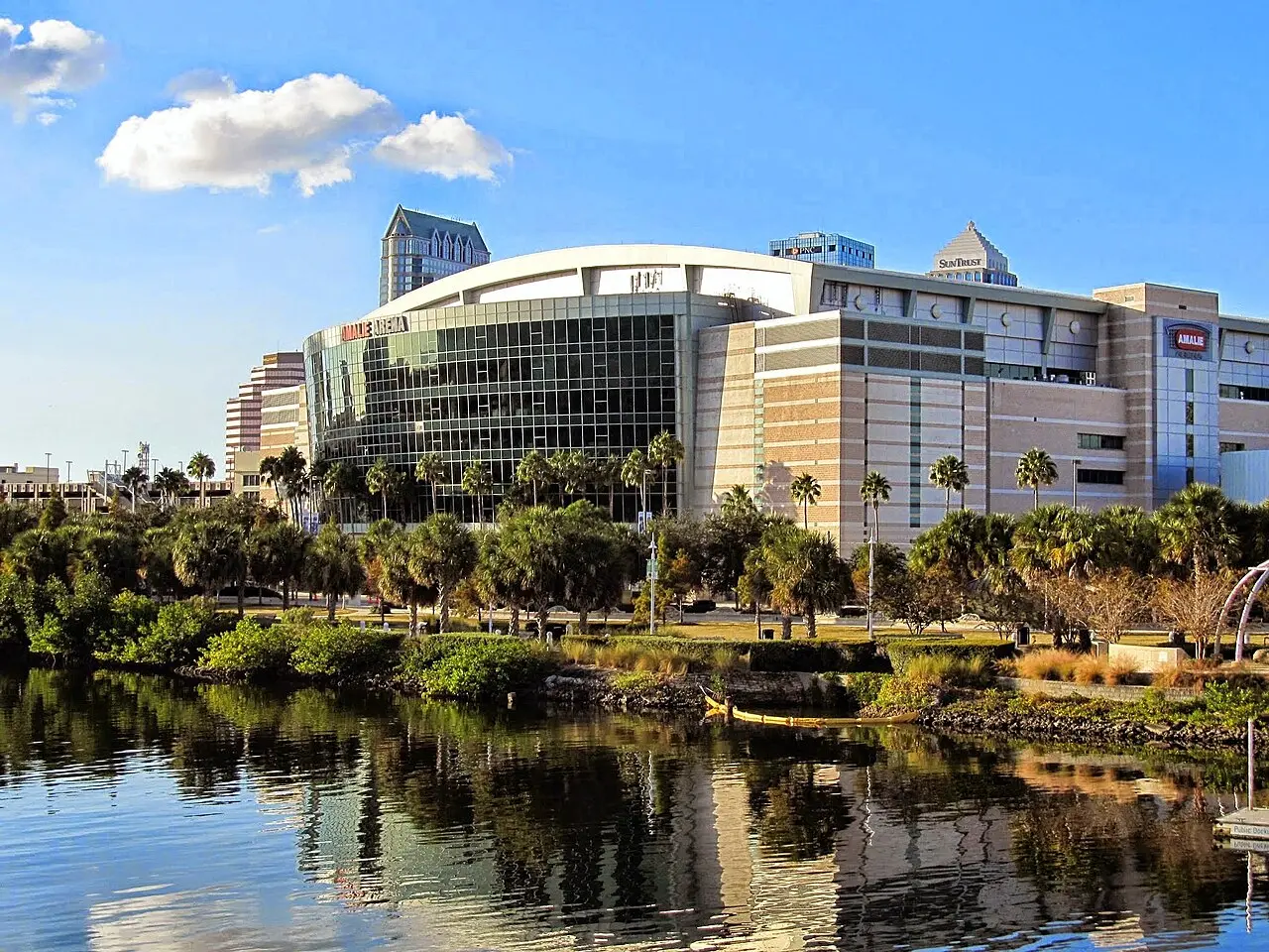 Amalie Arena in Tampa, Florida in November 2016