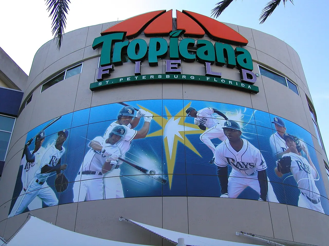 Entrance to Tropicana Field through Main Rotunda