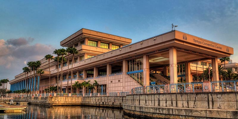 Tampa Convention Center waterfront building